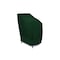 Eevelle MERIDIAN Series, Stackable Chairs Cover - Hunter Green, 33.5L x 25.5W x 45H MDCPSM-HTR - alternate 1